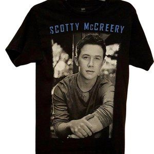 Scotty McCreery 2012 Concert Tour Tee T SHIRT Black Size S
